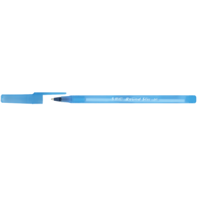 Ручка "Round Stic", синя, 0.32 мм, зі штрих-кодом на штуку - bc9214031 Bic