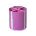 Підставка для пишучого приладдя ТВІСТЕР рожева, 4 відділення - ZB.3003-10 ZiBi