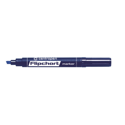 Маркер Flipchart 8560 1-4,6 мм клиновидный синий - 8560/03 Centropen