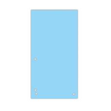 Индекс-разделитель 105х230 мм, 100шт., картон, синий