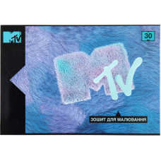 Тетрадь-планшет для рисования Kite MTV MTV20-246, 30 листов