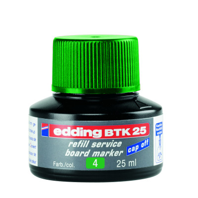 Чорнило для заправки Board e-BTK25 зелене - e-BTK25/04 Edding