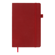 Книга записна PRIMO 125*195, 96 арк., клітинка, обкл. штучна шкіра, бордовий