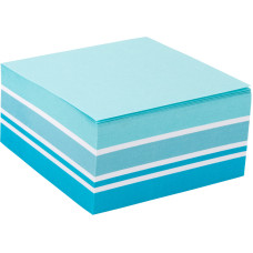 Блок бумаги с липким слоем Axent 2327-70-A, 75x75 мм, 400 листов, пастельные цвета