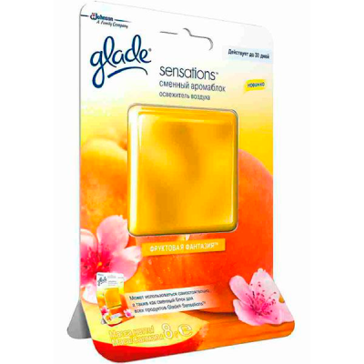 Змінний аромаблок Glade Sensations Фруктова фантазія, 8 г - w.92012 BRISK