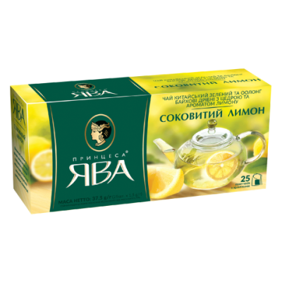 Чай зелёный 1.5г*25 пакет, 