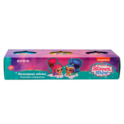 Цветное тесто для лепки, 3*75г Kite Shimmer&Shine SH19-151