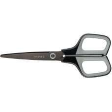 Ножницы Axent Titanium 6306-03-A, 19 см, с прорезиненными ручками, графитно-серые