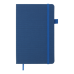 Книга записна TWEED 125*195, 96 арк., клітинка, обкл. штучна шкіра, синій - BM.291163-02 Buromax