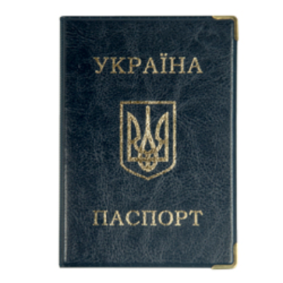 Обложка для паспорта, винил 0300-0026-99