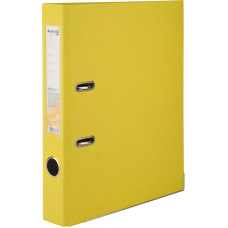 Папка-регистратор Axent Delta D1713-08C, односторонняя, A4, 50 мм, собранная, желтая