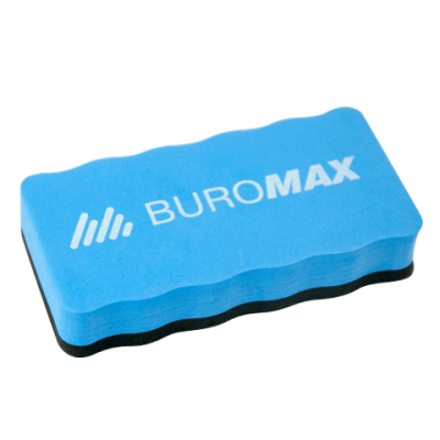 Губка для сухостираемых досок с магнитом, синяя - BM.0074-02 Buromax