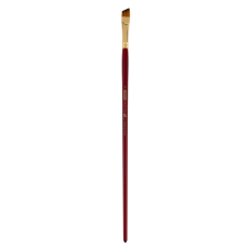 Кисть синтетика, Cherry 6971, угловая, № 4, длинная ручка, ART Line
