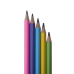 Олівець графітовий тригранний JUMBO HB, без гумки, туба (10 шт.) - ZB.2340-10 ZiBi