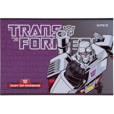 Тетрадь для рисования Kite Transformers TF21-241, 12 листов