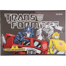 Зошит для малювання Kite Transformers TF21-241, 12 аркушів