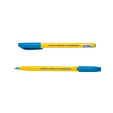 Ручка масляна PATRIOT, 0,5 мм, тригр.корпус, синє чорнило