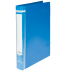 Папка пласт. з 2-ма кільцями, А4 (25мм), JOBMAX, синій - BM.3161-02 Buromax