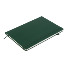 Книга записна PRIMO 190*250, 96 арк., клітинка, обкл. штучна шкіра, зелений