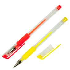 Набір із 12 гелевих ручок, NEON & GLITTER, у пластиковому пеналі, KIDS Line