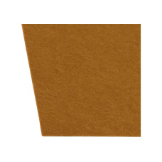 Фетр листовой (полиэстер) на клейкой основе, 20х30см, 180г/м2, коричневый