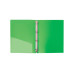 Накопитель А4 36мм 4кольца Еconomix 30702-04 пластиковый с карманом зеленый 10шт/уп - E30702-04 Economix