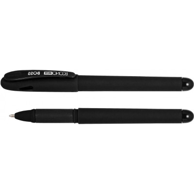 Ручка гелева ECONOMIX BOSS 1 мм, чорна - E11914-01 Economix