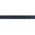 Стрічка декоративна з блискітками чорна 15мм*3м - MX62040 Maxi