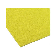 Фоамиран с плюшевой фактурой, 20х30 см, 2 мм, желтый