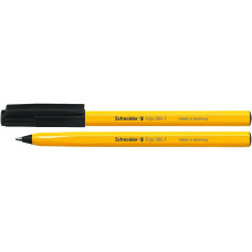 Ручка кулькова SCHNEIDER TOPS 505 F 0,5 мм. Корпус помаранчевий, пише чорним
