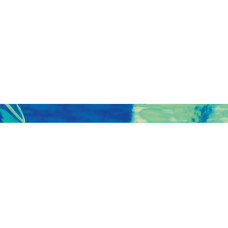 Стрічка декоративна неон синій 15мм*3м