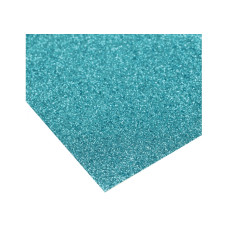 Картон с блестками 290±10 г/м 2. Формат A4 (21х29,7см), голубой