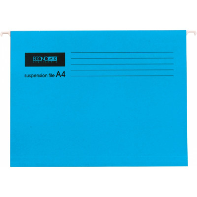 Файл подвесной А4 Economix, картонный, синий - E30202-02 Economix