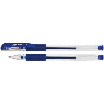 Ручка гелева ECONOMIX GEL 0,5 мм, синя - E11901-02 Economix