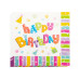 Набір із 20 двошарових серветок Happy Birthday 33х33 см - MX446100 Maxi