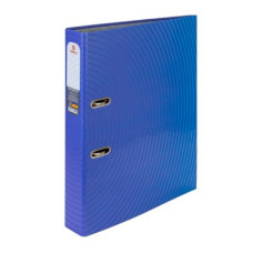 Папка-реєстратор A4 Optima 50мм з друкованою обкладинкою, синьо-фіолетова