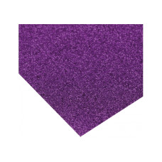 Картон с блестками 290±10 г/м 2. Формат A4 (21х29,7см), фиолетовый