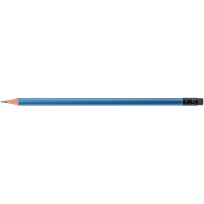 Олівець чорнографітний ECONOMIX METALLIC HB корпус асорті, заточений із гумкою - E11328 Economix