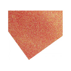Картон з блискітками флуоресцентний 290±10 г/м 2. Формат A4 (21х29,7см), теплий рожевий