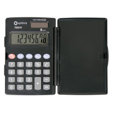 Калькулятор кишеньковий Optima, 8 разрядов, размер 103*67*10 мм