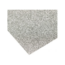 Картон з блискітками 290±10 г/м 2. Формат A4 (21х29,7см), сріблястий