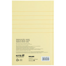 Книга записная твердая обложка А6, 80л., кл., ML