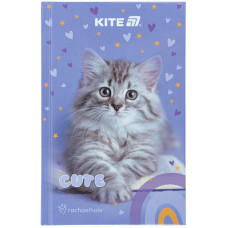 Книга записная твердая обложка А6, 80л., кл., RH