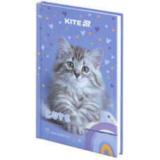 Книга записная твердая обложка А6, 80л., кл., RH