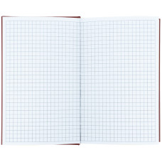 Книга записная твердая обложка А6, 80л., кл., HP