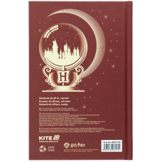 Книга записная твердая обложка А6, 80л., кл., HP