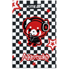 Книга записная твердая обложка А6, 80л., кл., AR