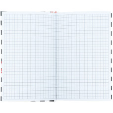 Книга записная твердая обложка А6, 80л., кл., AR