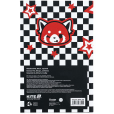 Книга записная твердая обложка А6, 80л., кл., AR