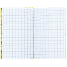 Книга записная твердая обложка А6, 80л., кл., GF